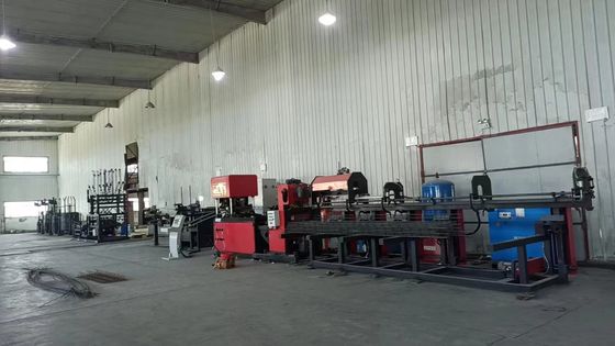레버 자동 와이어 메시 용접 기계 400-500A PLC 제어